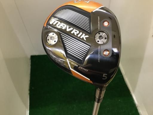 【】 キャロウェイ MAVRIK SUBZERO 5W フェアウェイウッド FW Speeder EVOLUTION VI FW 60 (フレックスS) メンズ 男性用 右利き 右用 Cランク ゴルフクラブ