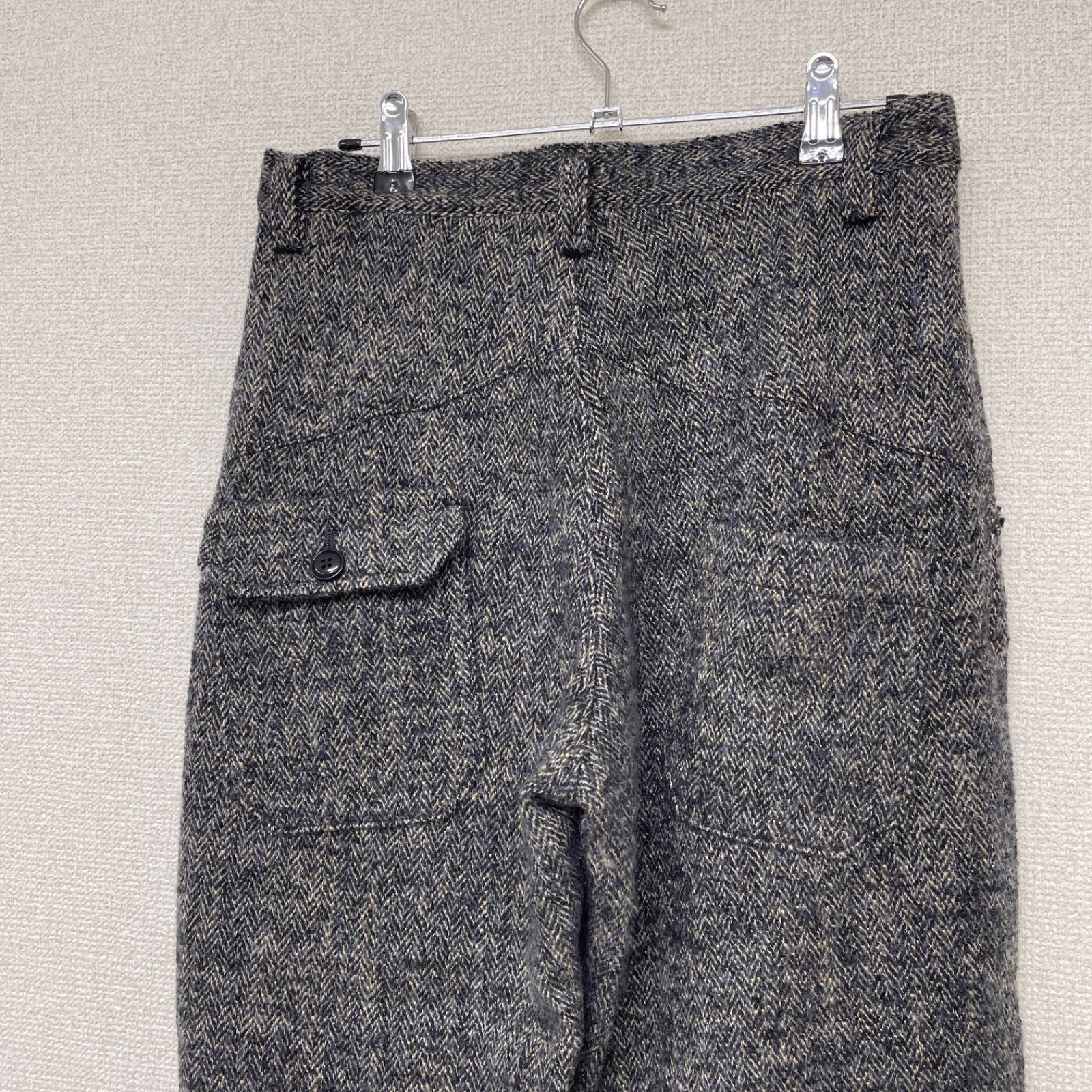 ヨウジヤマモトツイードパンツ Y's Yohji Yamamoto ワイズ ヨウジヤマモト Y's for men 80s 初期タグ