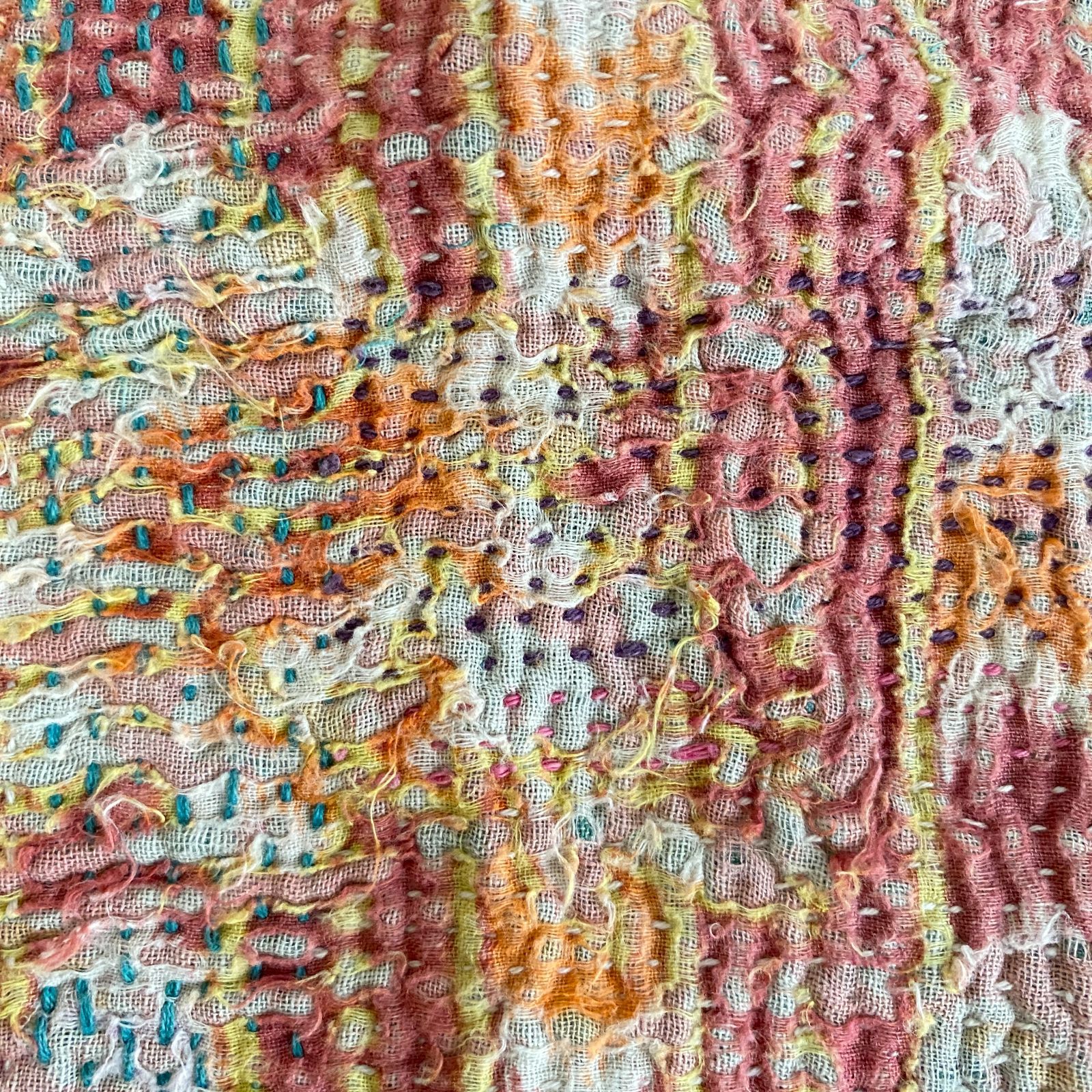 3431 ラリーキルト カンタキルト オールドファブリック ハギレ - メルカリ