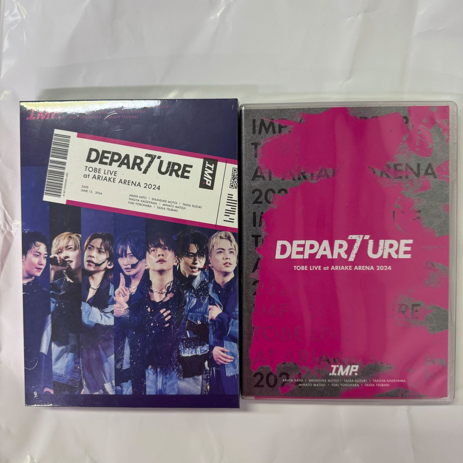 ブルーレイ IMP. DEPARTURE初回生産限定盤・通常盤