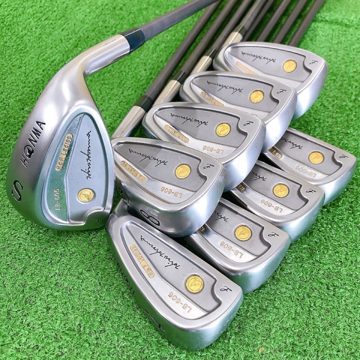 ツ16☆ホンマ LB-606 9本レディースアイアンセット L 女性用HONMA
