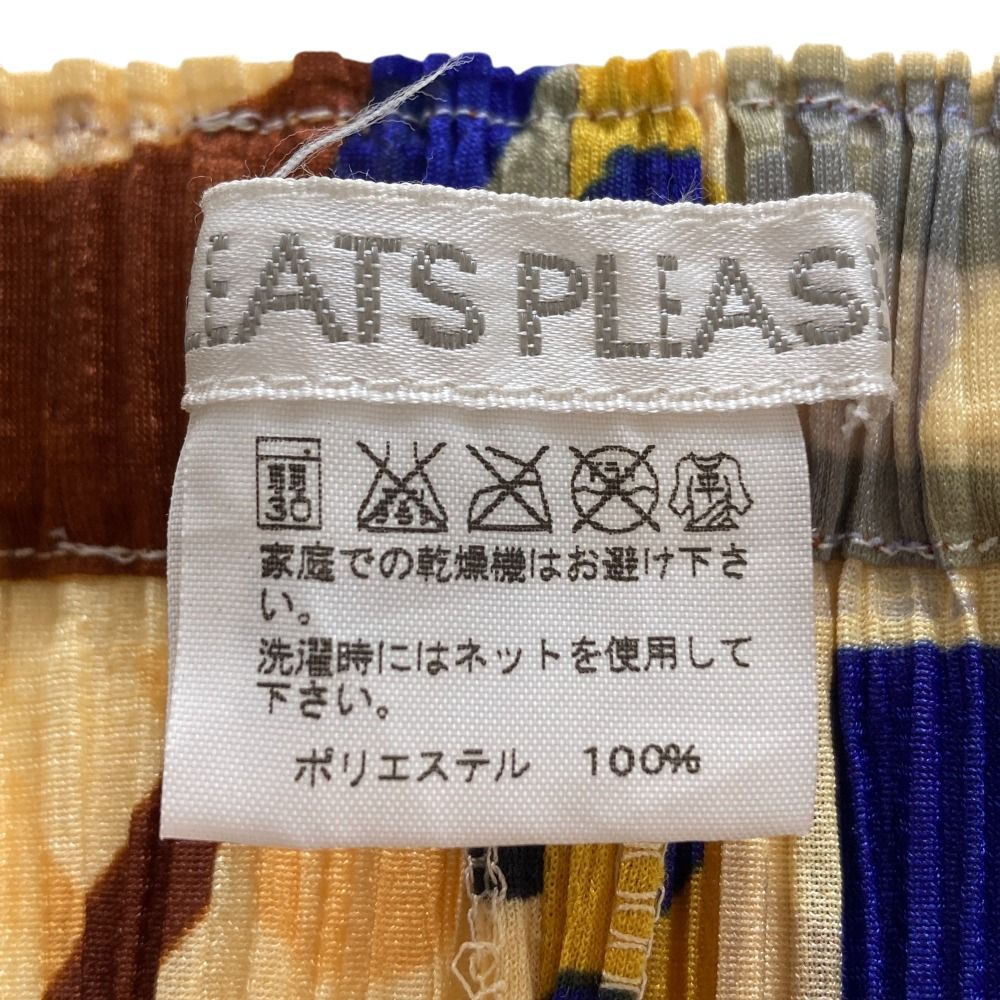 美品 PLEATS PLEAS プリーツプリーズ イッセイミヤケ TYPOGRAPHY