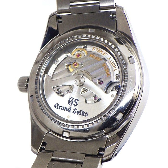 グランドセイコー Grand Seiko 腕時計 ヘリテージコレクション SBGA011/9R65-0AE0 雪白 ホワイト文字盤 デイト 裏スケ パワーリザーブ表示 チタン スプリングドライブ 【箱・保付き】 【中古】 グランドセイコー Grand Seiko 腕時計 ヘリテージコレクション SBGA011