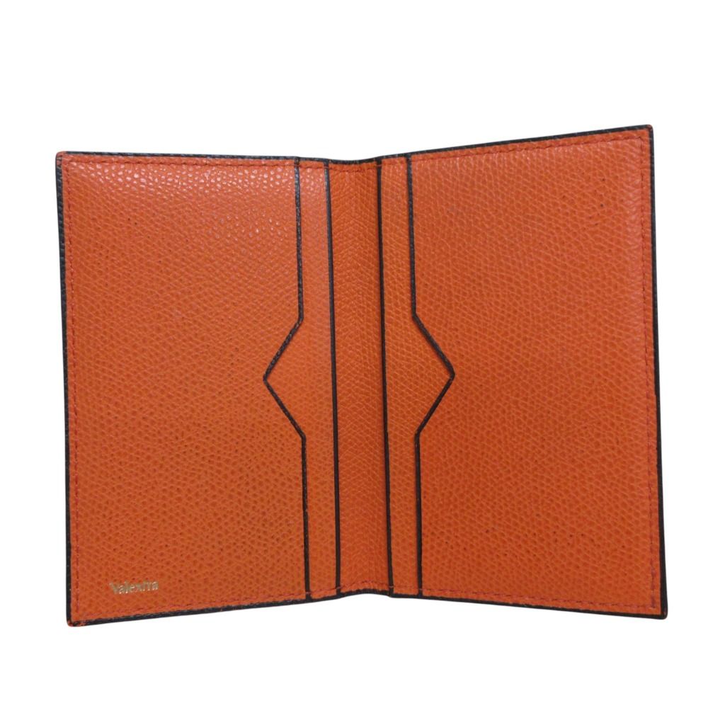 美品 Valextra ヴァレクストラ レザー カードケース 名刺入れ パス