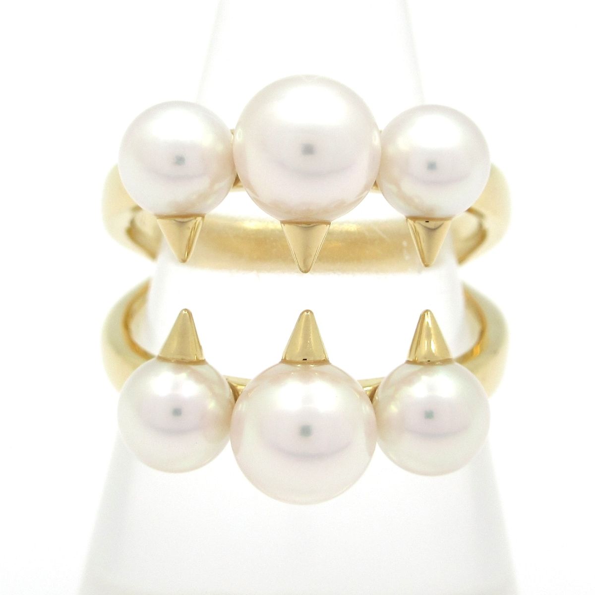 極美品✨️ TASAKI 田崎真珠 パール リング 3連 シルバー刻印 極美品✨️ TASAKI 田崎真珠 パール リング 3連 シルバー刻印 - メルカリ