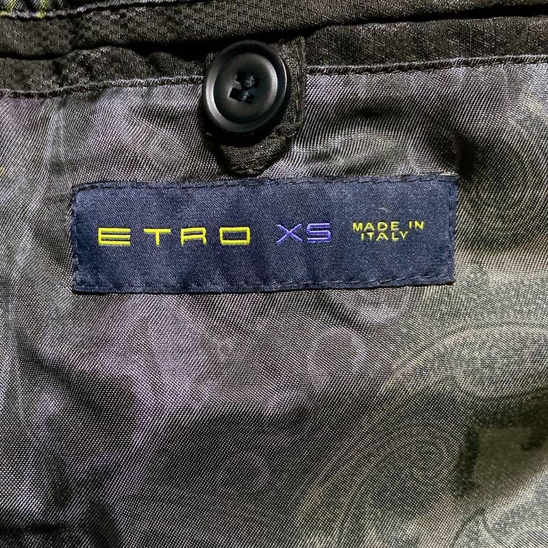 ETRO エトロ ダウンジャケット カモフラ柄 ペイズリー柄 ダブルジップ