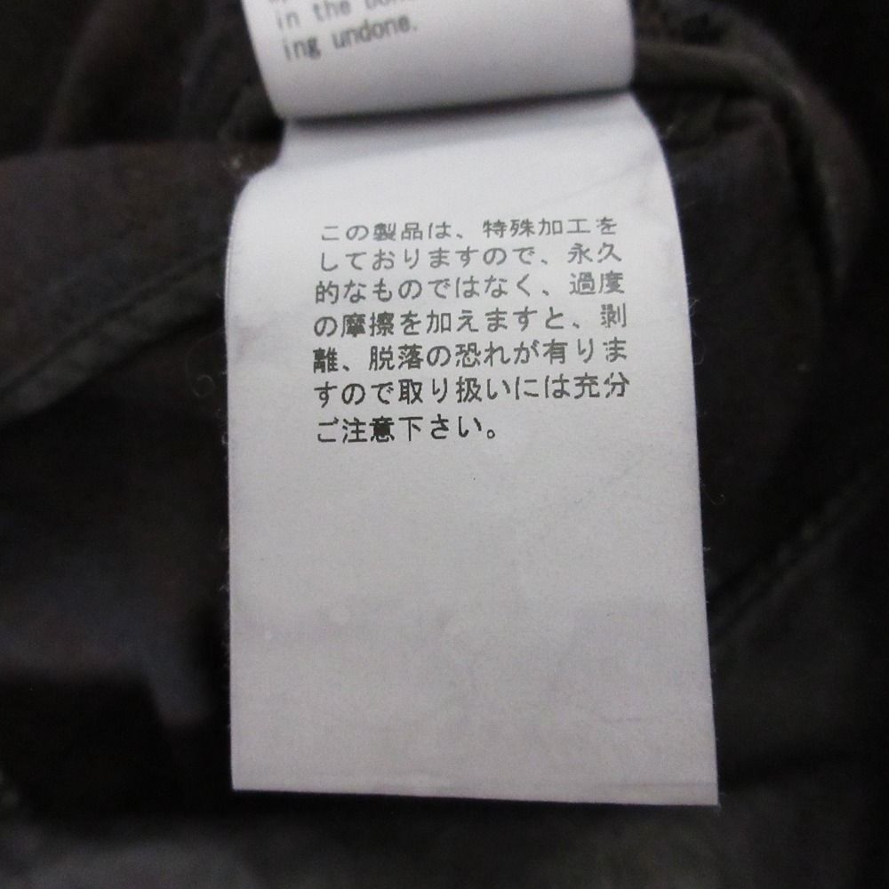 Roen ロエン ロック ワッペン 刺繍 ディアスキン ロングコート サイズ