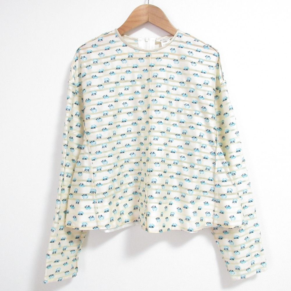 【美品】BLAMINK ブラミンク 22SS完売 ジャガードトップス ブラウス 美品】BLAMINK ブラミンク 22SS完売 ジャガードトップス ブラウス 美品