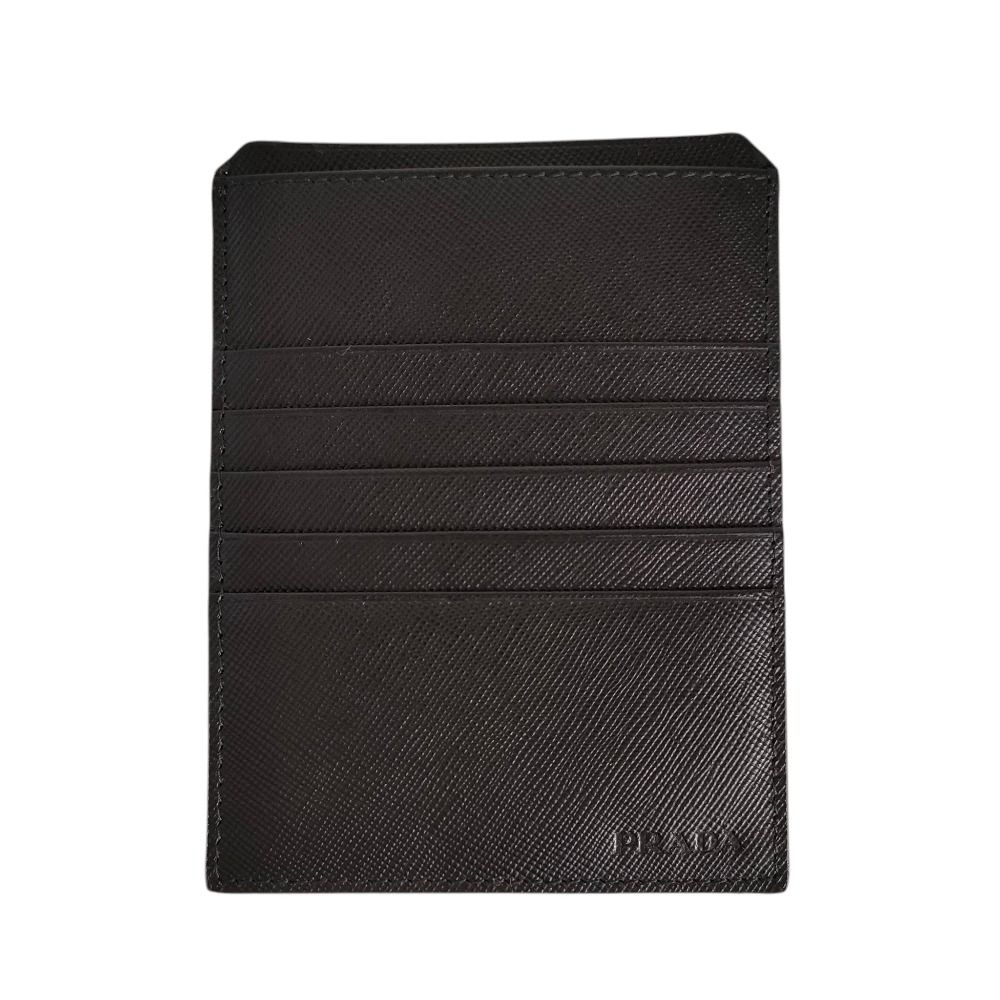 未使用 PRADA プラダ サフィアーノレザー カウレザー カードホルダー