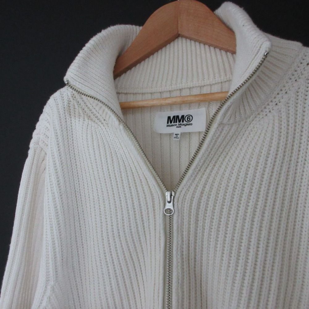 美品 23SS MM6 Maison Margiela メゾンマルジェラ ダメージ加工