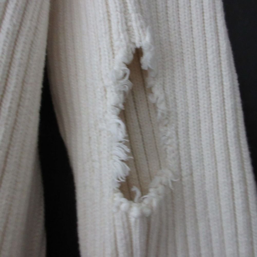 美品 23SS MM6 Maison Margiela メゾンマルジェラ ダメージ加工