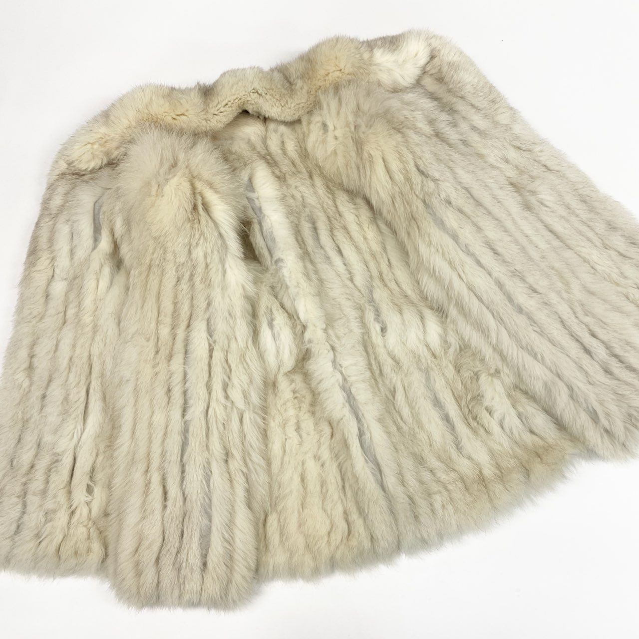 49k19 SAGA FOX サガフォックス 銀サガ ブルーフォックス ファーコート