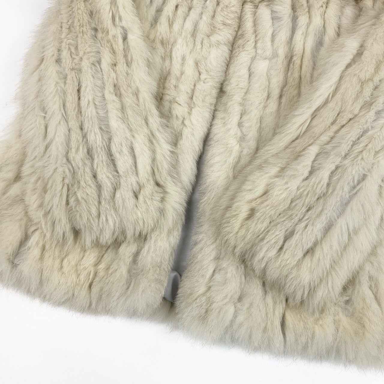 49k19 SAGA FOX サガフォックス 銀サガ ブルーフォックス ファーコート