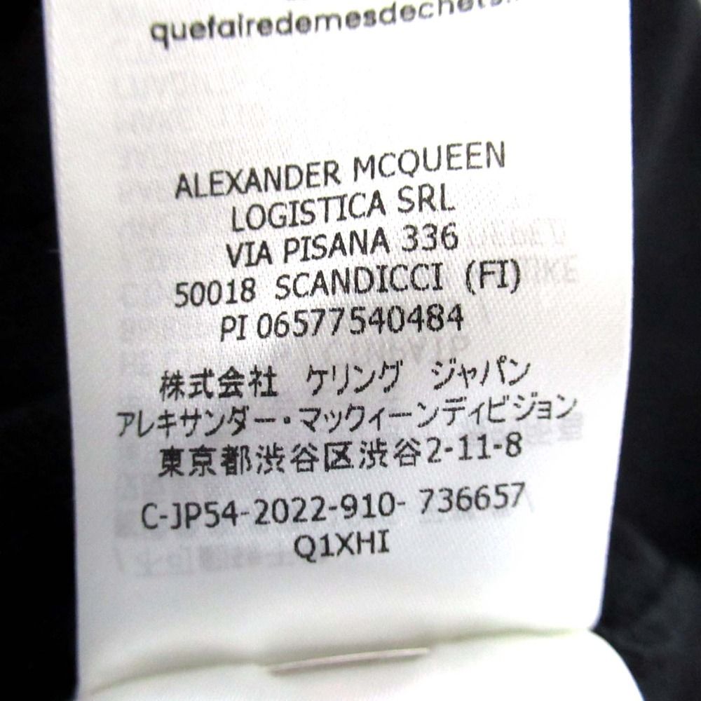 美品 Alexander McQUEEN アレキサンダーマックイーン 2022年モデル