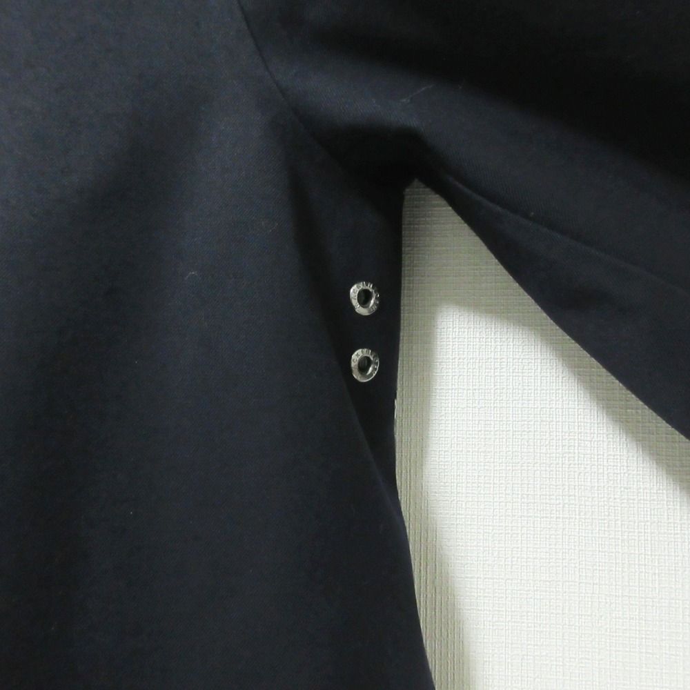 MACKINTOSH マッキントッシュ ゴム引き フーデッド コート 36 ネイビー