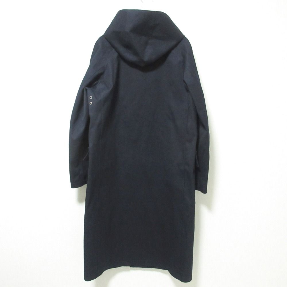 MACKINTOSH マッキントッシュ ゴム引き フーデッド コート 36 ネイビー