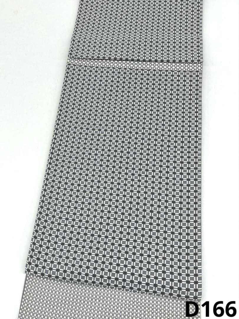 洒落袋帯 幾何学模様 正絹 六通 D166 - メルカリ