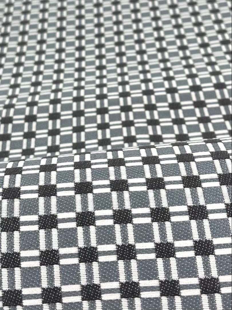 洒落袋帯 幾何学模様 正絹 六通 D166 - メルカリ