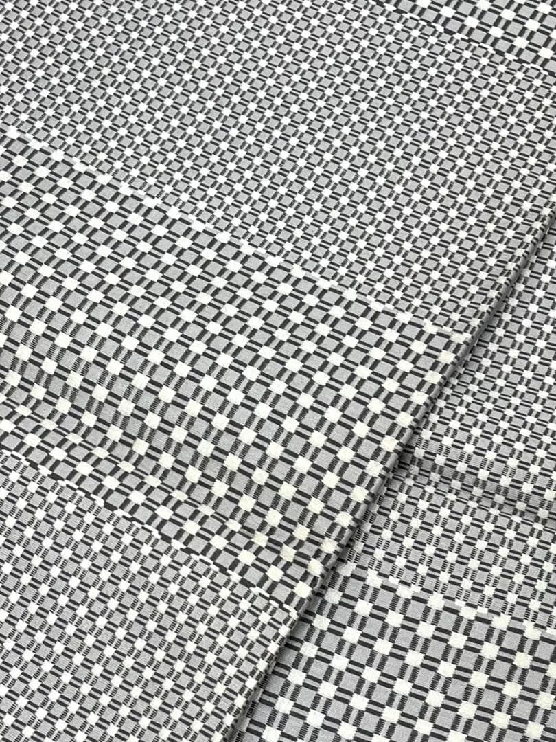 洒落袋帯 幾何学模様 正絹 六通 D166 - メルカリ