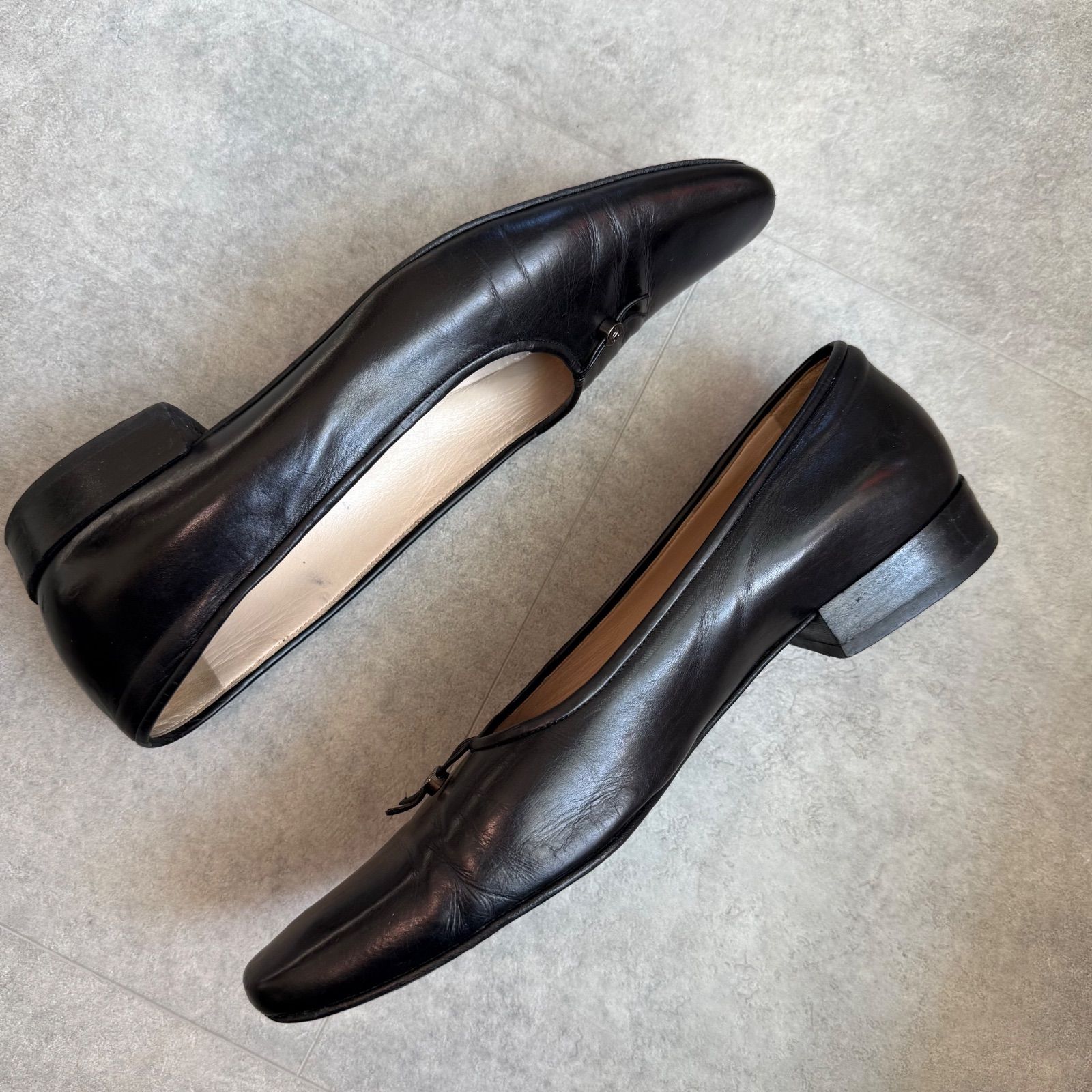 CHANEL シャネル パンプス ココマーク レザー ブラック 36 1/2 黒 中古・古着通販】CHANEL (シャネル) ココマークヒールパンプス