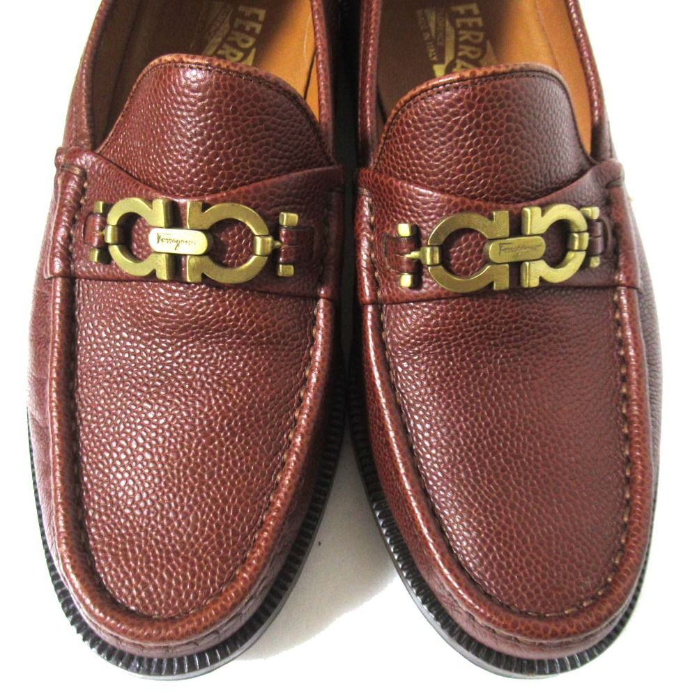 美品 Salvatore Ferragamo サルヴァトーレフェラガモ ガンチーニ金具