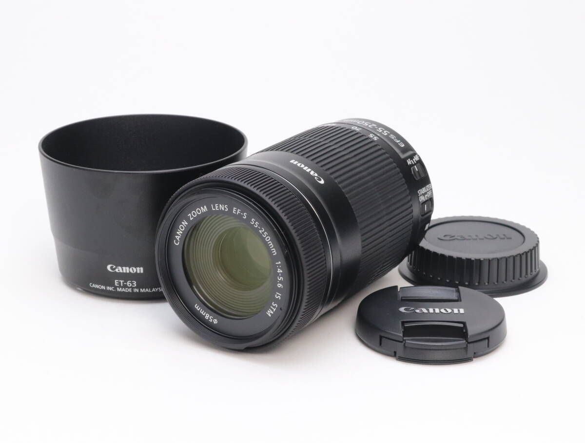 Canon EF-S 55-250mm f/4-5.6 IS II ズームレンズ Canon Ef-S 55-250Mm F/4-5.6 is Ii Telephoto Zoom Lens for DSLR