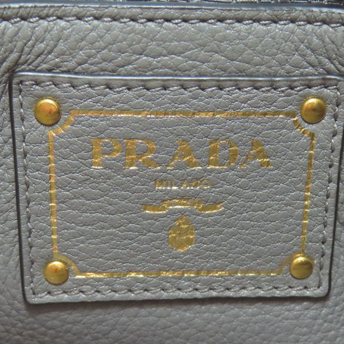 PRADA プラダ 1BG865 2WAY トートバッグ カーフ レディース [中古