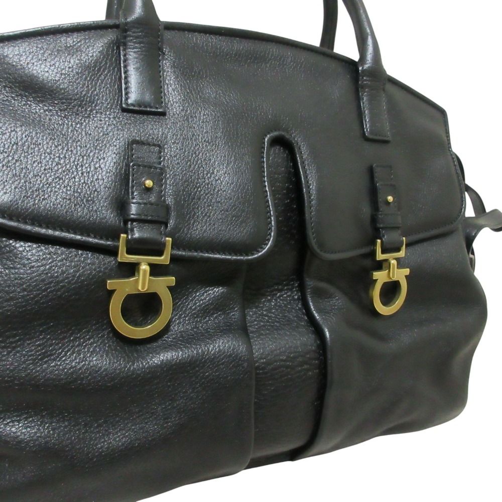 美品 Salvatore Ferragamo サルヴァトーレフェラガモ ガンチーニ