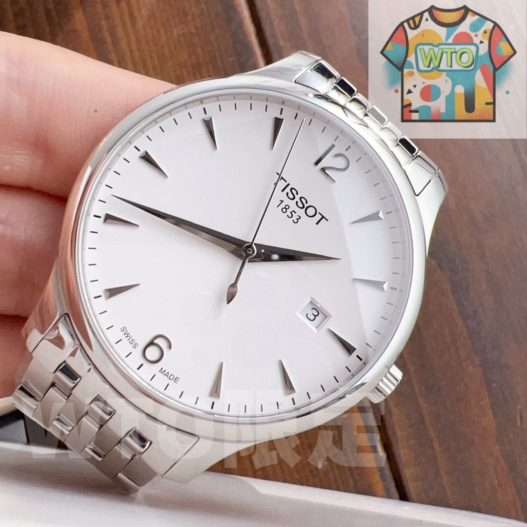 TISSOT ティソ レディース腕時計 42mm｜スイス製クオーツ×サファイア