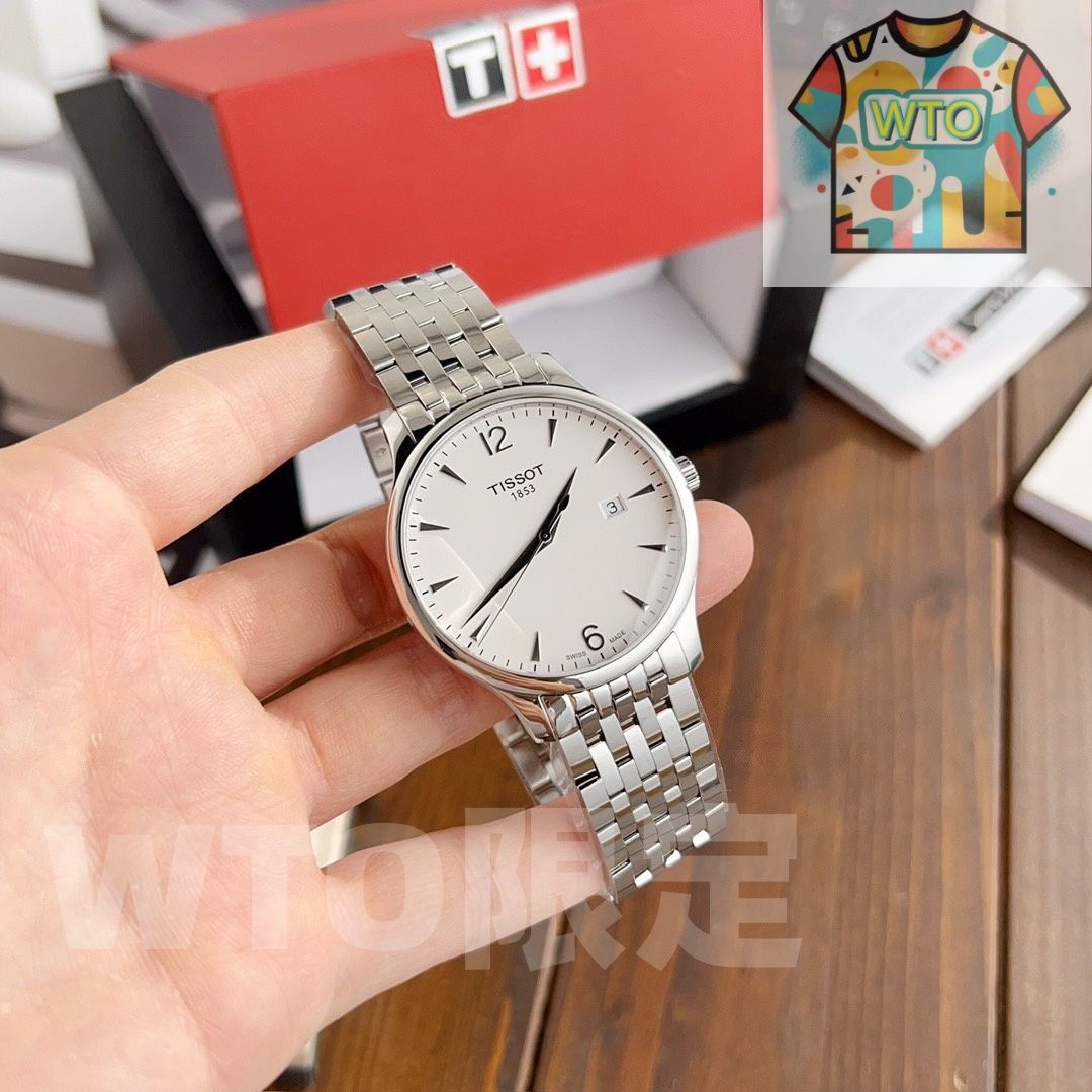 TISSOT ティソ レディース腕時計 42mm｜スイス製クオーツ×サファイア