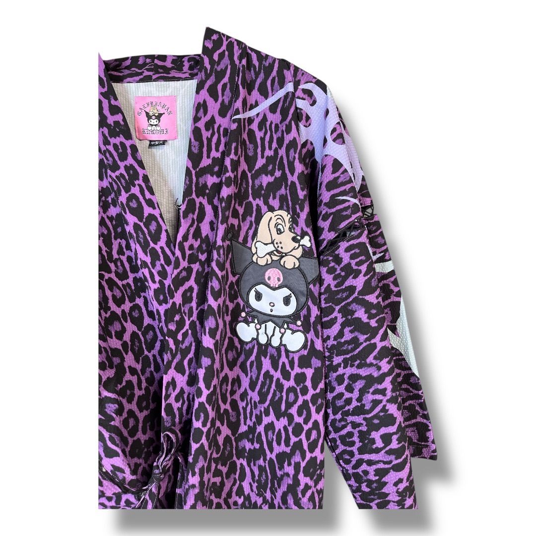 GALFY × KUROMI クロミちゃんとGALFYの甚平 ジンベイ セットアップ