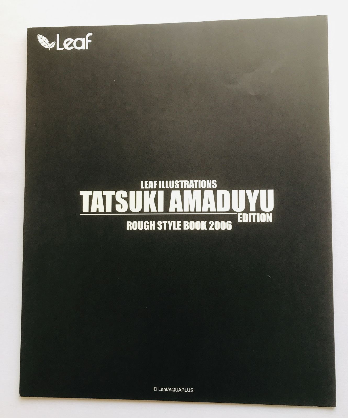 リーフイラストレーションズ 甘露樹 画集 別冊 LEAF ILLUSTRATIONS