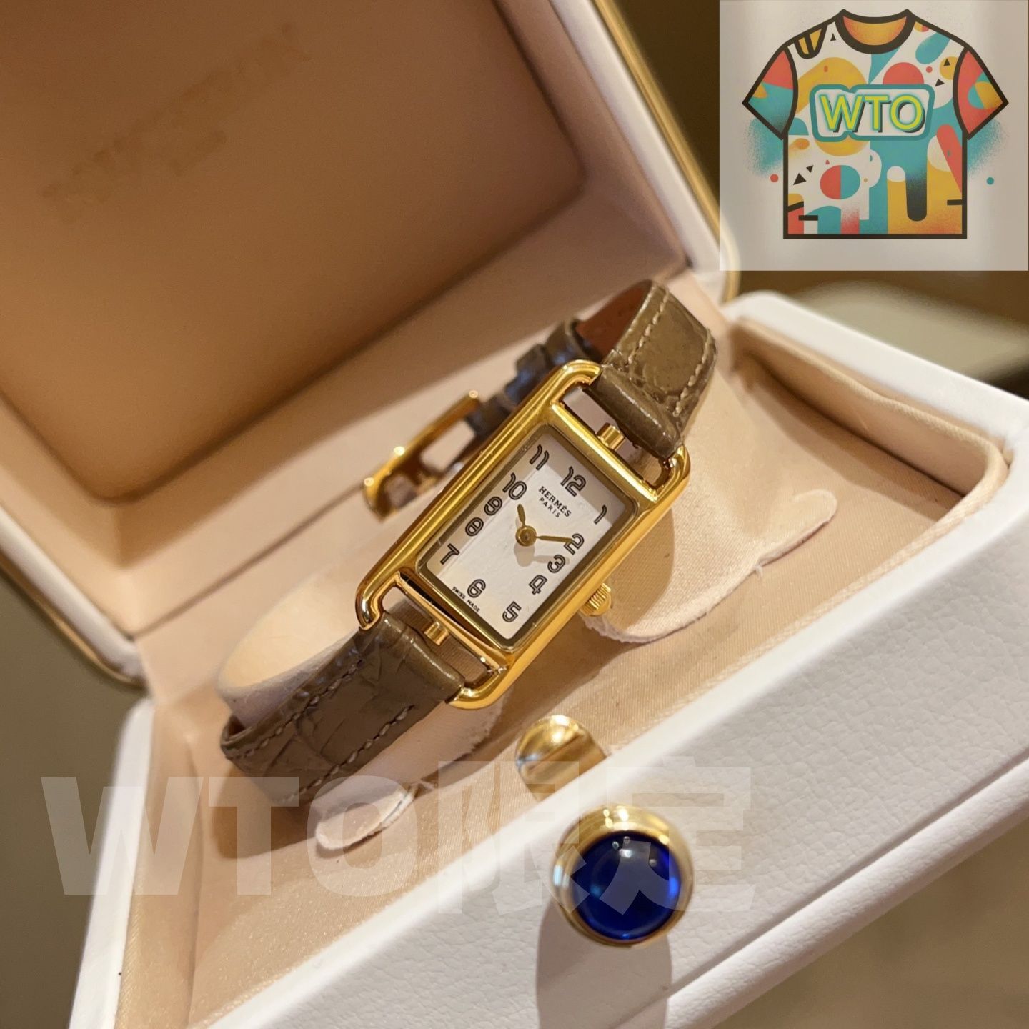 HERM?S エルメス ナンタケット レディース腕時計 25x18mm｜スイス製