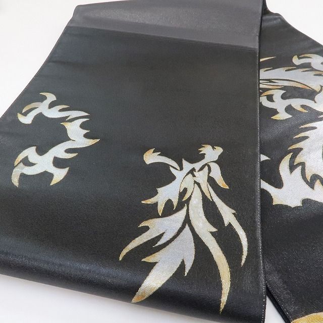 新品 螺鈿 ドラゴン 龍 着物“異彩を放つ龍の舞！”正絹 袋帯 4684 ❁tomihisa❁新品 螺鈿 ドラゴン 龍 着物“異彩を放つ龍の舞！和に触れ