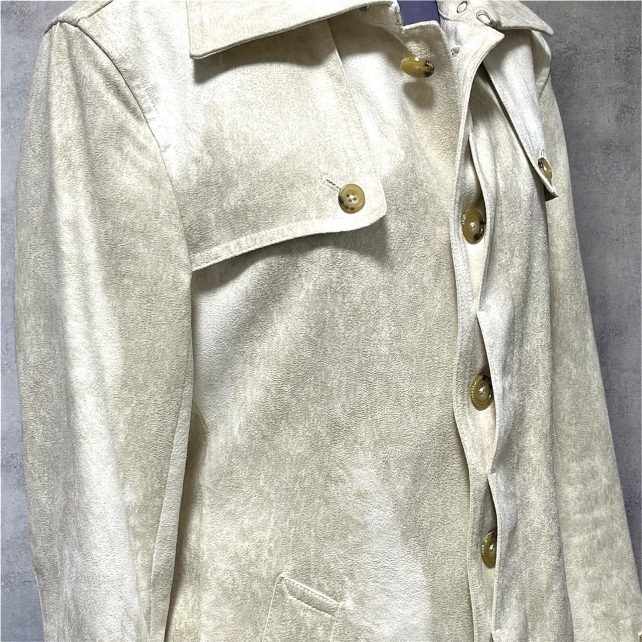 トルネードマート TORNADO MART マイクロ スエード 襟 コート