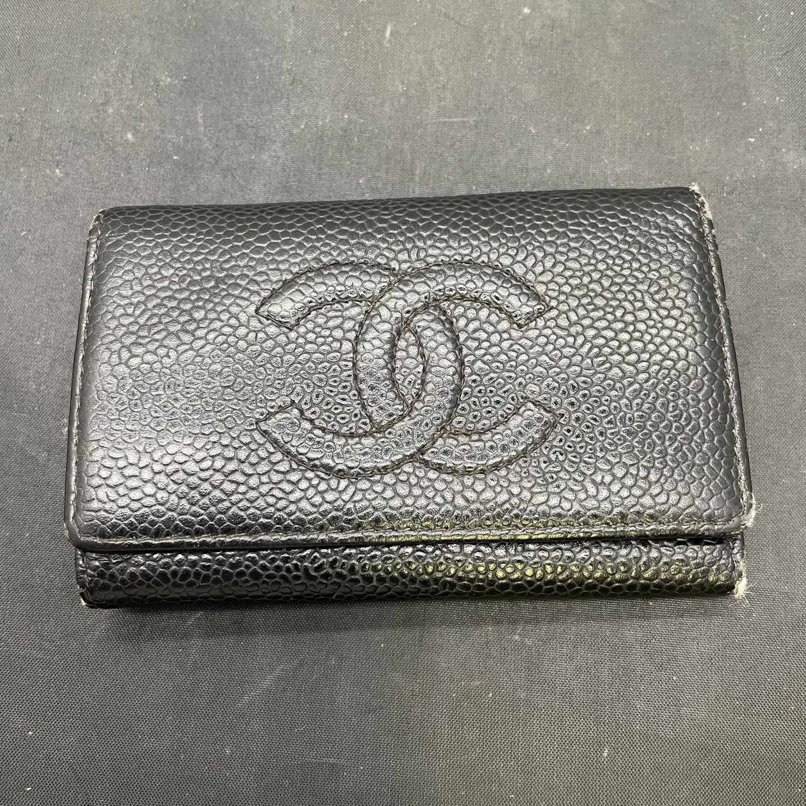 シャネル キャビアスキン キーケース B25100552 - メルカリ