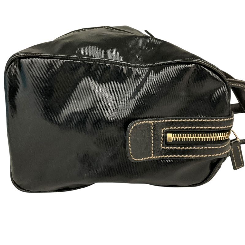 専用GUCCIエナメル ボストンバッグ グッチ GUCCI ｲﾝﾀｰﾛｯｷﾝｸﾞG ｽﾓｰﾙﾎﾞｽﾄﾝﾊﾞｯｸﾞ 170010 ブラック エナメル