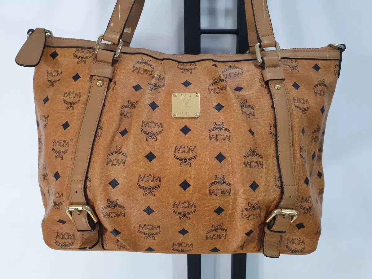 MCM ヴィセトス トートバッグ ブラウン（黄土）ベージュ