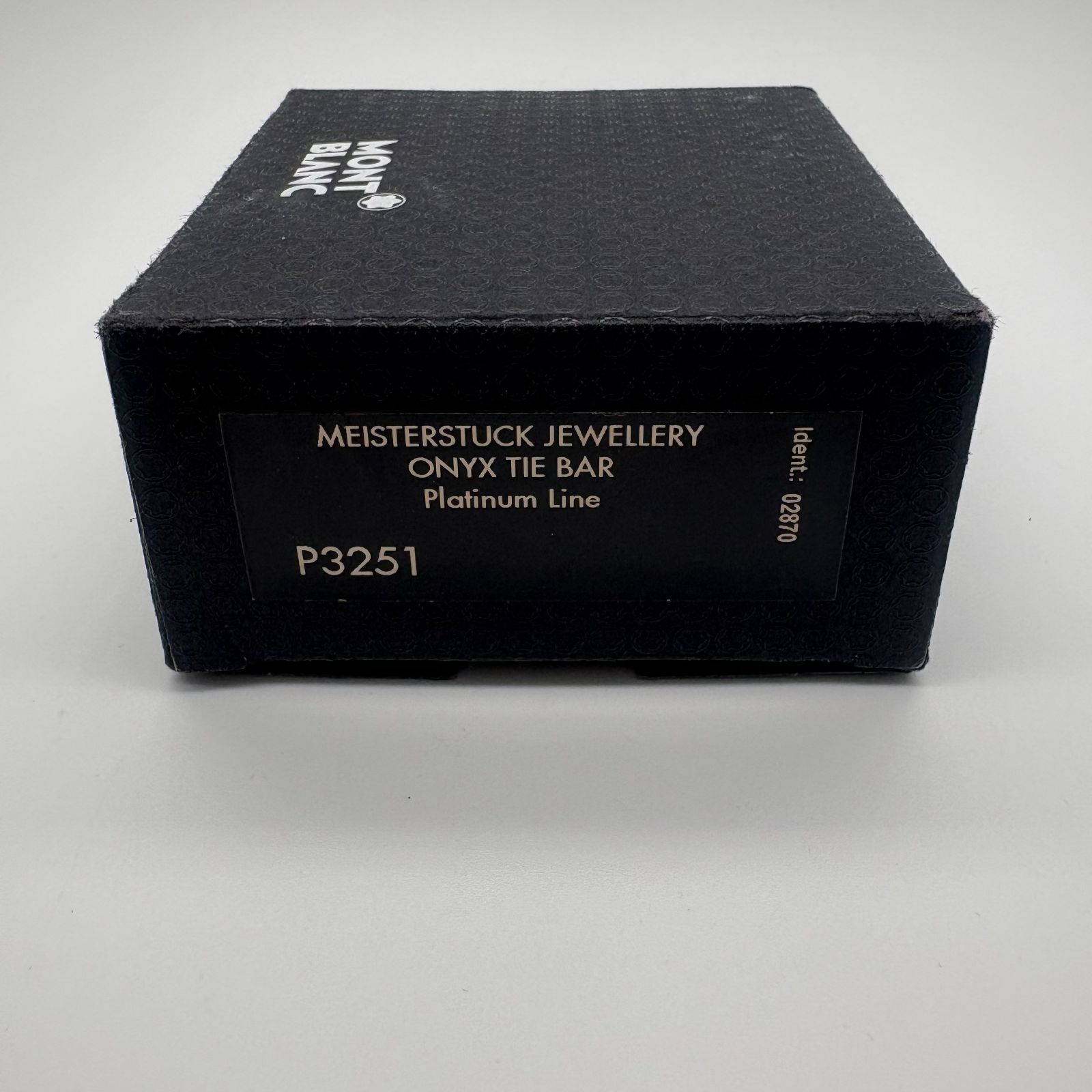 MONTBLANC モンブラン ブラック×シルバー ネクタイピン【K103】 - メルカリ