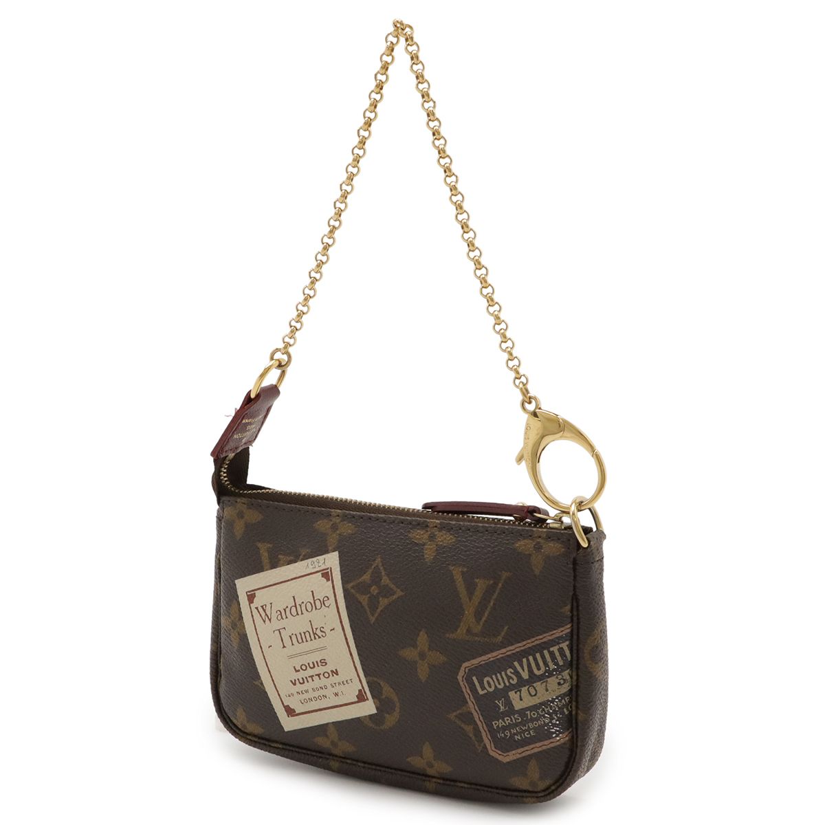 LOUIS VUITTON ルイ ヴィトン モノグラム ラベルコレクション ミニ