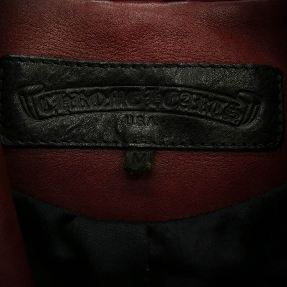 CHROME HEARTS クロムハーツ（原本無） 3B レザー テーラード