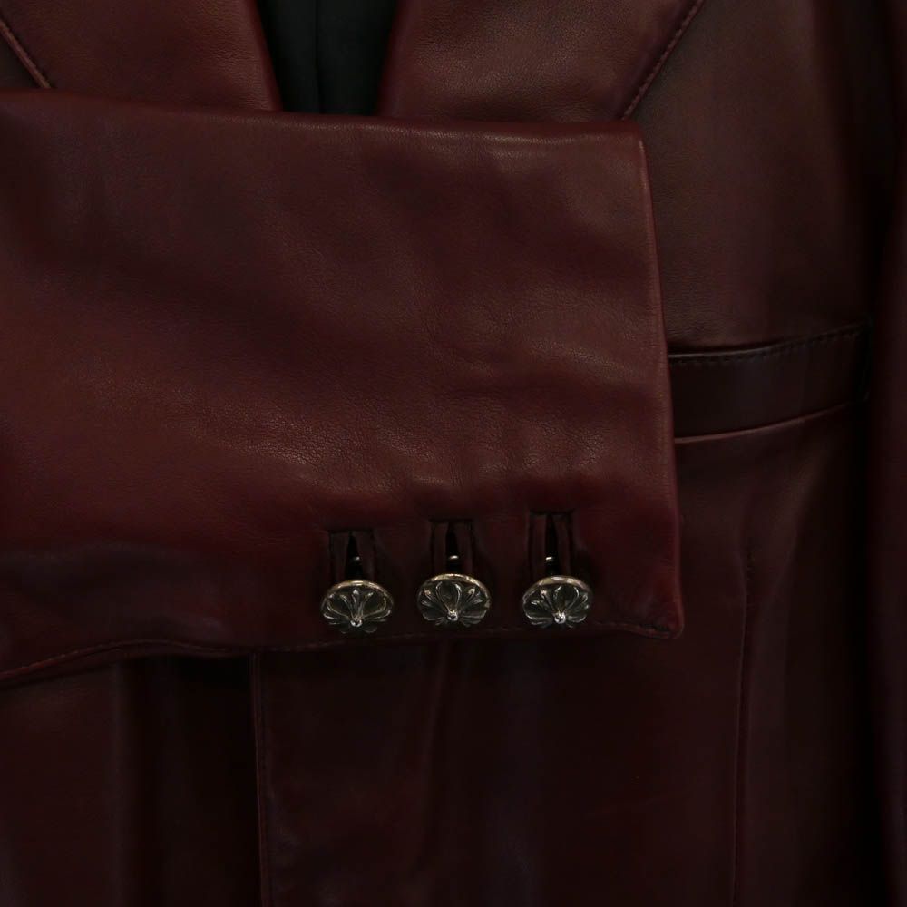 CHROME HEARTS クロムハーツ（原本無） 3B レザー テーラード