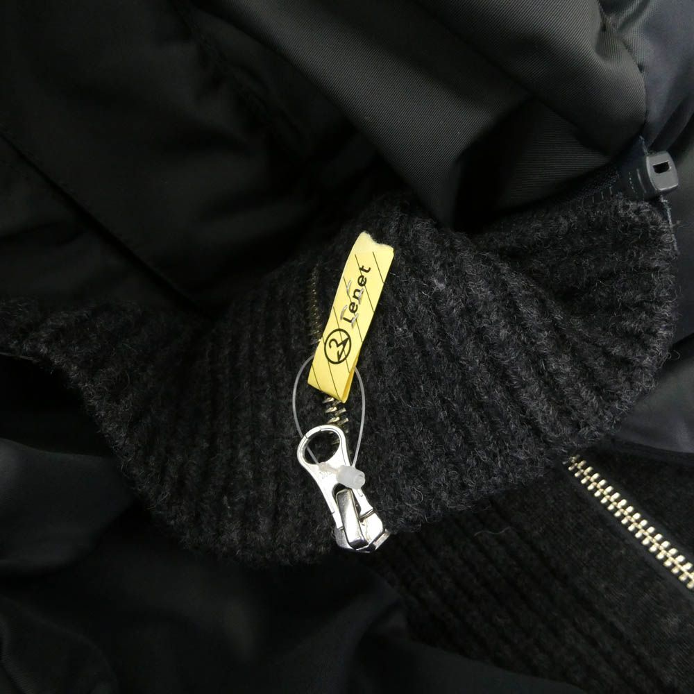 ENFOLD エンフォルド 300is230-0301 KNIT LAYERED BALLOON COAT ニット