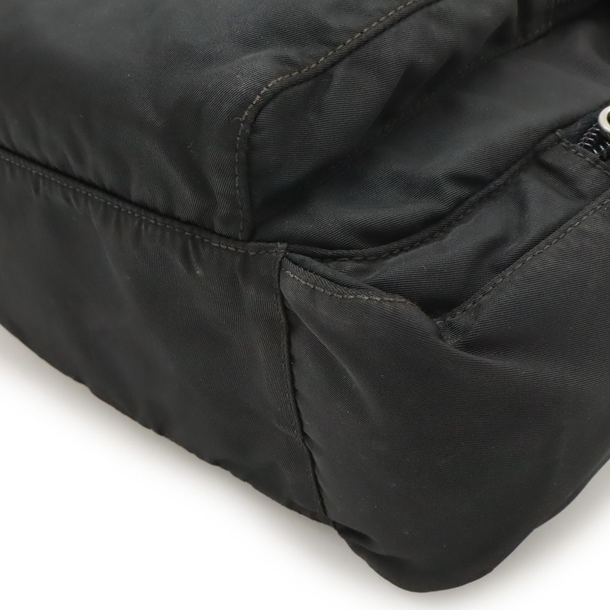 ✨極美品／希少✨プラダ　メッセンジャーバッグ　三角ロゴ　シルバー金具　黒 プラダ PRADA│中古ブランド品・高級時計・宝石の通販サイト HOUBIDOU