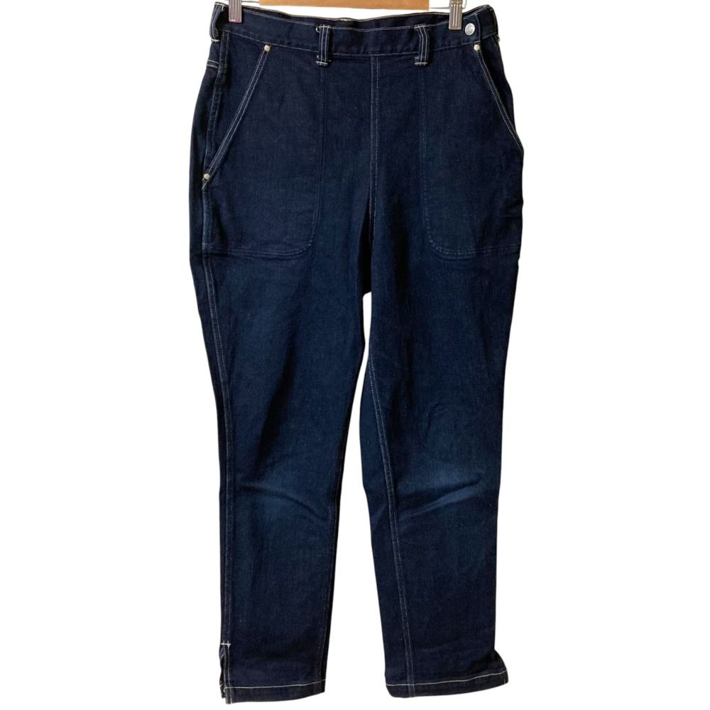 美品 45R フォーティファイブアール ライ麦ストレッチデニムの桃比女