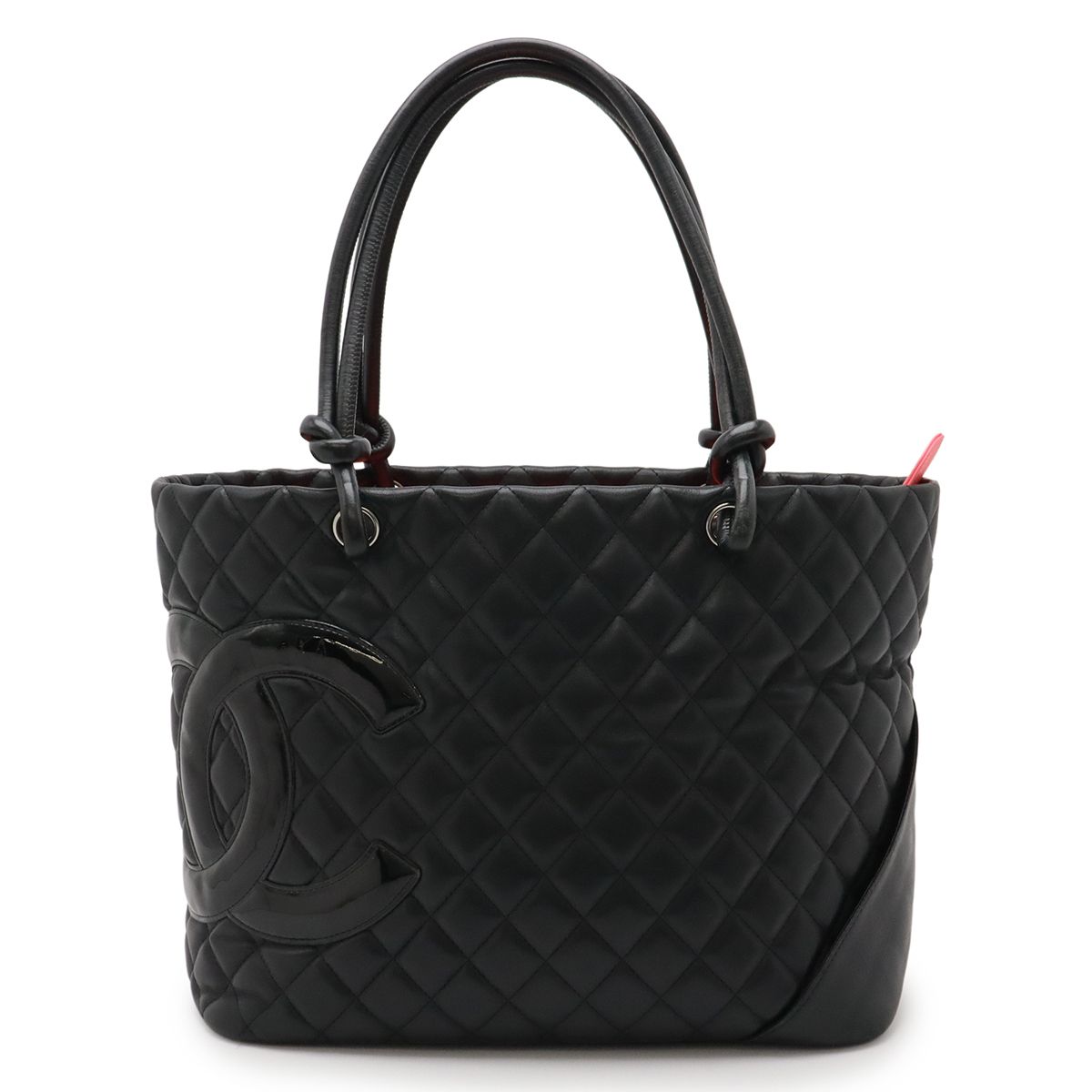 正規品CHANELココマーク トートバッグ エナメル シリアルシール有り 正規品CHANELココマーク トートバッグ エナメル シリアルシール有り