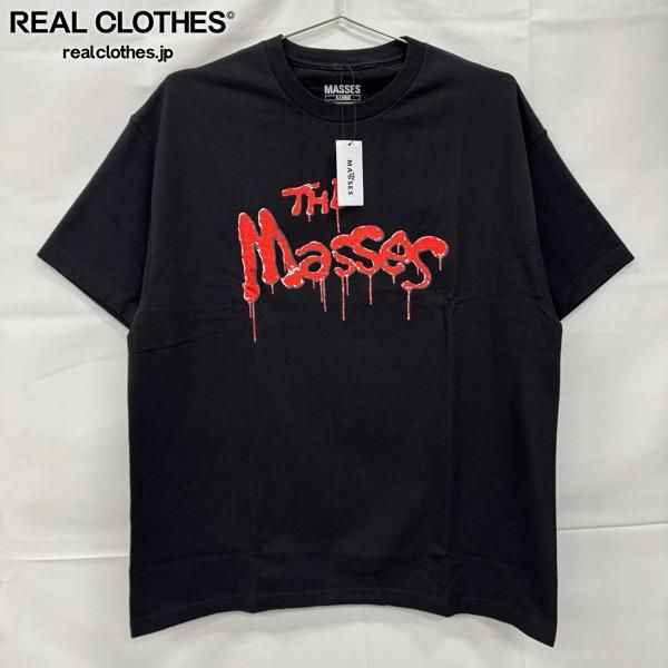 Masses マシス T-SHIRTS L/S W / BLACK /XL MASSES＞T-SHIRT L/S BITE