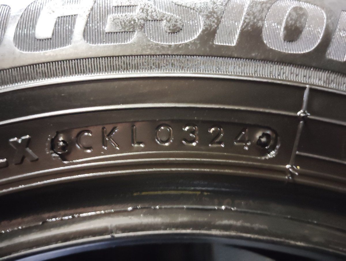 BS BRIDGESTONE NEWNO 185/65R15 15インチ 夏タイヤ 2本 24年製 バリ溝 