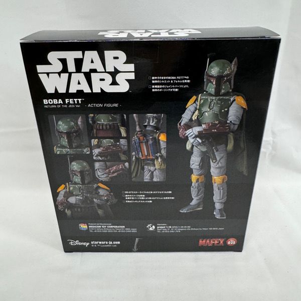 未使用】MEDICOM TOY/メディコムトイ【25SS】MAFEX BOBA FETT(TM