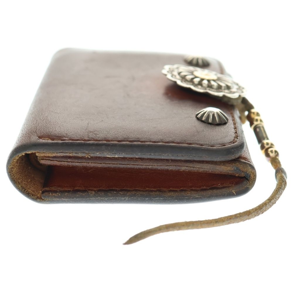 goro's (ゴローズ) K18付き フラワーコンチョ レザー カードケース